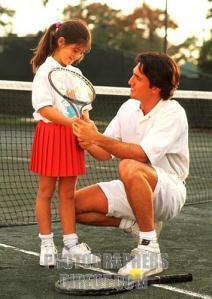 Father Daughter Tennis